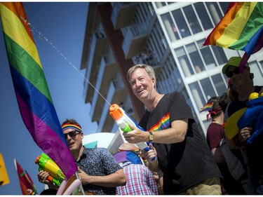 There was a huge turn out for the Capital Pride Parade Sunday, August 25, 2019, with absolutely perfect weather. Mayor Jim Watson took part in his first Pride parade since coming out only eight days earlier.