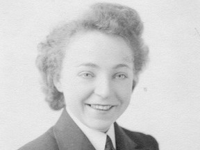 Doris Grierson Hope served in the Second World War as a member of the Women¹s Royal Canadian Naval Service;