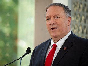 US Secretary of State Mike Pompeo.