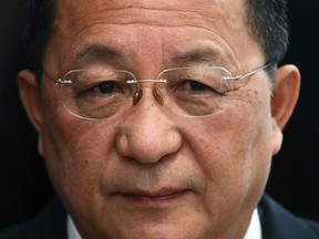 North Korean Foreign Minister Ri Yong-ho