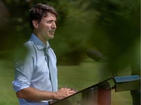 FILE PHOTO: Prime Minister Justin Trudeau.