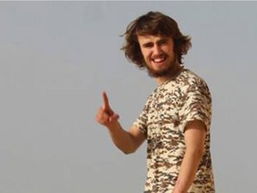 Jack Letts, who is believed to have left the UK to join Islamic State (IS).
