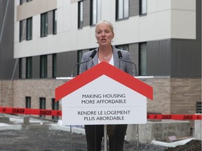 MP Catherine McKenna made an announcement related to affordable housing for seniors in Ottawa on Wednesday, Aug. 28, 2019. McKenna announced the construction and funding of 58 new housing rental units.