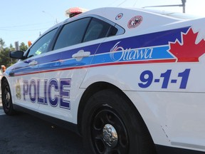 Ottawa police car in Ottawa Monday Aug 19, 2019.    Tony Caldwell