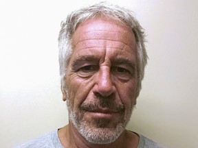 U.S. financier Jeffrey Epstein appears in a photograph taken for the New York State Division of Criminal Justice Services' sex offender registry March 28, 2017 and obtained by Reuters July 10, 2019.