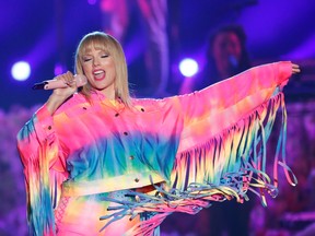 Taylor Swift performs at the iHeartRadio Wango Tango concert in Carson, California, U.S., June 1, 2019.