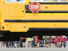 A lack of school buses should mean slightly easier commutes Wednesday.