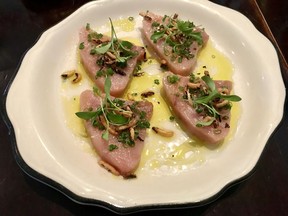 Tuna crudo at Supply and Demand