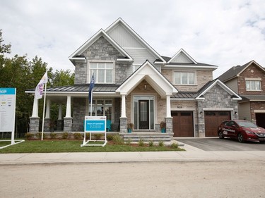 The home is built to Net Zero standards and is based on the Redwood model by Minto Communities, which has been a major donor almost every year of the lottery. 'I'm convinced this is as important to them as it is to us,' says CHEO Foundation's Dan Champagne.