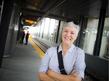 Day two of the light-rail transit had commuters and the general public out checking out the LRT system Sunday September 15, 2019. Jayne Watson, CEO, National Arts Centre Foundation, spoke to Postmedia about her tour on the train Sunday morning.