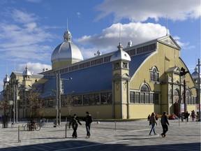 The open square on the north side of Aberdeen Pavilion will become the (car-free) Casino Lac-Leamy Plaza at Lansdowne.