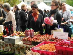 One beauty of farmers markets: they offer food grown for taste, not travel.