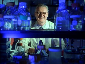 University of Ottawa professor, Michael Schlossmacher, is also the Bhargava Research Chair in Neurodegeneration at the Ottawa Hospital. Photographed at the Ottawa Hospital's General campus Monday (October 16, 2017). Julie Oliver/Postmedia