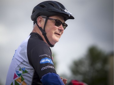 Dr. Jack Kitts, The Ottawa Hospital president and CEO took part in the special event Sunday. The Ride is eastern Ontario's most successful single-day cycling fundraiser.