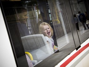 It was a historic day in the capital as the public finally got to ride the LRT system.