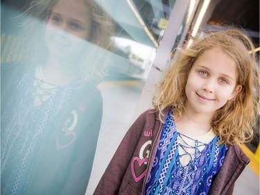 Day two of the light-rail transit had commuters and the general public out checking out the LRT system Sunday September 15, 2019. Winona Cockburn was so excited for her train ride with her parents Sunday morning.