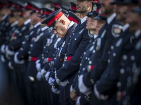 The Police and Peace Officers' 42nd annual Memorial Service was held Sunday on Parliament Hill.