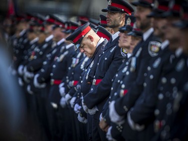 The Police and Peace Officers' 42nd annual Memorial Service was held Sunday, Sept. 29, 2019, on Parliament Hill.