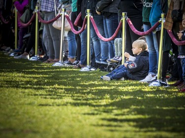 The Police and Peace Officers' 42nd annual Memorial Service was held Sunday, Sept. 29, 2019, on Parliament Hill. People lined the length of Parliament Hill to watch the officers march and take part in the service Sunday.