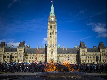 The Police and Peace Officers' 42nd annual Memorial Service was held Sunday, Sept. 29, 2019, on Parliament Hill.