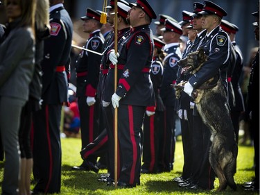 The Police and Peace Officers' 42nd annual Memorial Service was held Sunday, Sept. 29, 2019, on Parliament Hill.