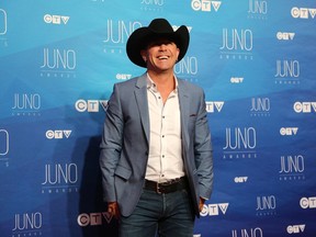 Aaron Pritchett as musical talent take to the red carpet at the Juno Awards held on Sunday at the Canadian Tire Centre.