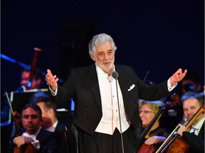 Spanish tenor Placido Domingo