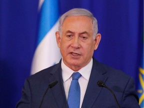 Israeli Prime Minister Benjamin Netanyahu