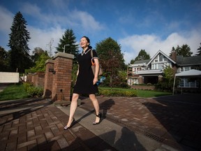 Huawei chief financial officer Meng Wanzhou, who is out on bail and remains under partial house arrest after she was detained last year at the behest of American authorities, leaves her home to attend a court hearing in Vancouver, on Tuesday, Sept. 24, 2019.