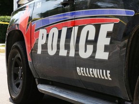 A Belleville police vehicle.