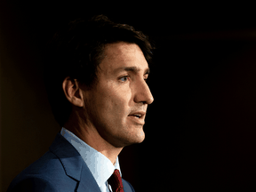 Liberal Leader Justin Trudeau at a campaign stop in Toronto on Sept. 20, 2019.