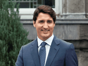 Prime Minister Justin Trudeau leaves Rideau Hall after asking Governor General Julie Payette to dissolve Parliament, and mark the start of the federal election campaign, Sept. 11, 2019.