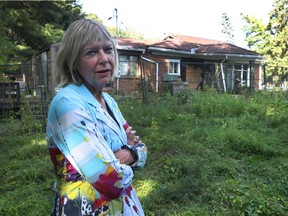 Bay Ward Coun. Theresa Kavanagh at 19 Burnbrook Cr. has been dealing with the abandoned house for months.