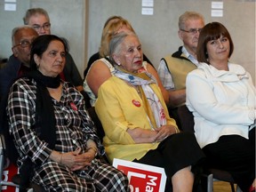 Liberal candidate for Marie-France Lalonde (in white) In Orleans Thursday Sept 19, 2019. The Liberals are naming a Liberal candidate Thursday.