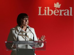 Liberal candidate for Marie-France Lalonde talks In Orleans Thursday Sept 19, 2019. The Liberals are naming a Liberal candidate Thursday.