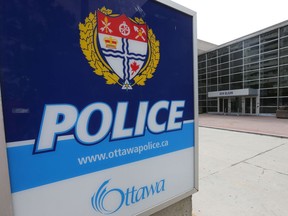 Ottawa police headquarters on Elgin Street in a 2016 file photo.