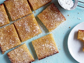 Salty lemon squares from Antoni in the Kitchen.