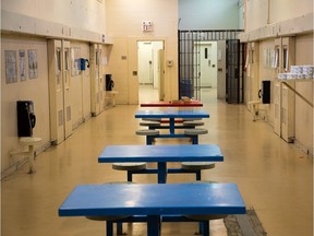 Phones are available in the common area of the Ottawa Carleton Detention Centre, but only allow collect calls to be made.