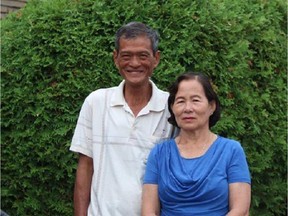 Siyeng Iv and his wife, Sovannara. Siyeng was killed in a boating collision on Bobs Lake on Oct. 10.