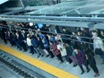 Passengers have little elbow room on Ottawa's new light rail trains.