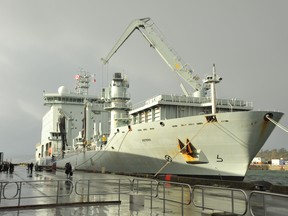 Asterix naval supply ship. Photo by David Pugliese