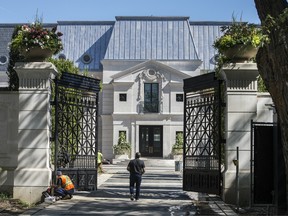 Musician Drake's newly built home located at Toronto's 21 Park Lane Circle in the Bridle Path.