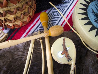 Anishinabe Nibin, or "Algonquin summer," was celebrated in Gatineau Park on Saturday, Oct. 12, 2019, where people could learn more about the traditional Algonquin way of life, as well as a chance to see artisans at work.  Ashley Fraser/Postmedia