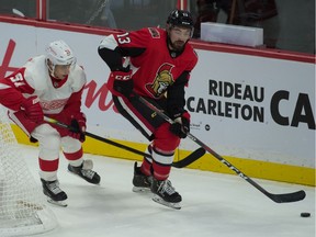 Nick Paul was one of the Ottawa Senators who stepped up against the Detroit Red Wings on Wednesday night.