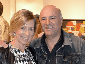 Files: Linda and Kevin O'Leary in December 2018.
