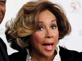Diahann Carroll, pictured in 2012.