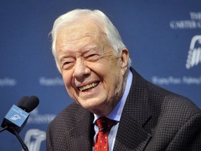 FILE PHOTO - Former U.S. President Jimmy Carter.