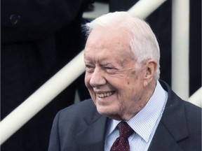 Former president Jimmy Carter.