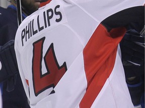 Ottawa Senators Chris Phillips No. 4 jersey