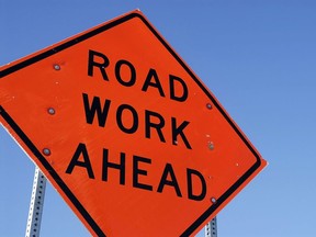 Road work is in your future.